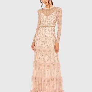Mac Duggal Gown Size 8 Blush